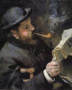 Pierre Renoir, Chaude Monet Reading
